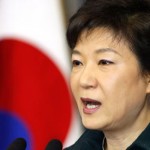 South Korea's President Park Geun-Hye addresses the nation at the presidential Blue House in Seoul on March 4, 2013. Park made a public apology on March 4 for a deadlock in state affairs, a week after she was inaugurated as the country's first woman leader.     AFP PHOTO / POOL / Lee Jae-Won        (Photo credit should read LEE JAE-WON/AFP/Getty Images)